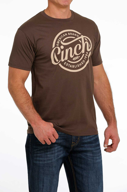 Cinch Men’s Brown Tee