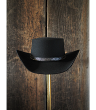 Load image into Gallery viewer, Stetson Revenger Black Felt Hat
