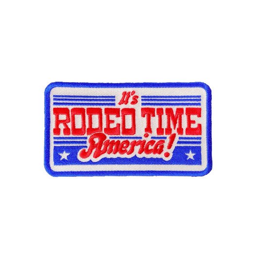 Dale Brisby IT'S RODEO TIME AMERICA PATCH