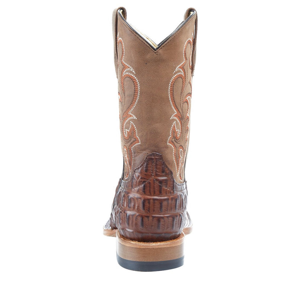 Horsepower Kids Chocolate Nile Print Boots (1070)