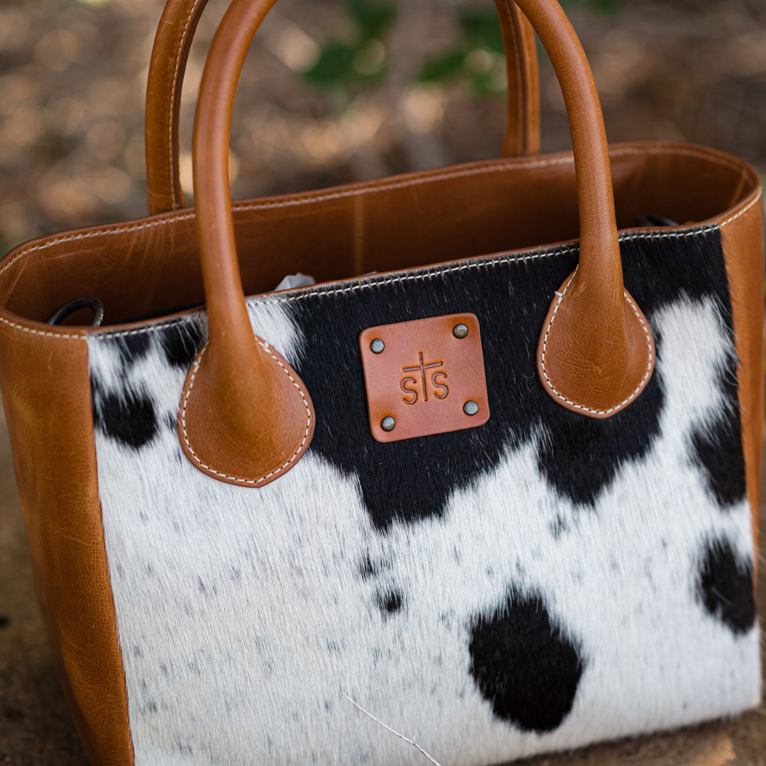 STS Basic Bliss Cowhide Lily Crossbody