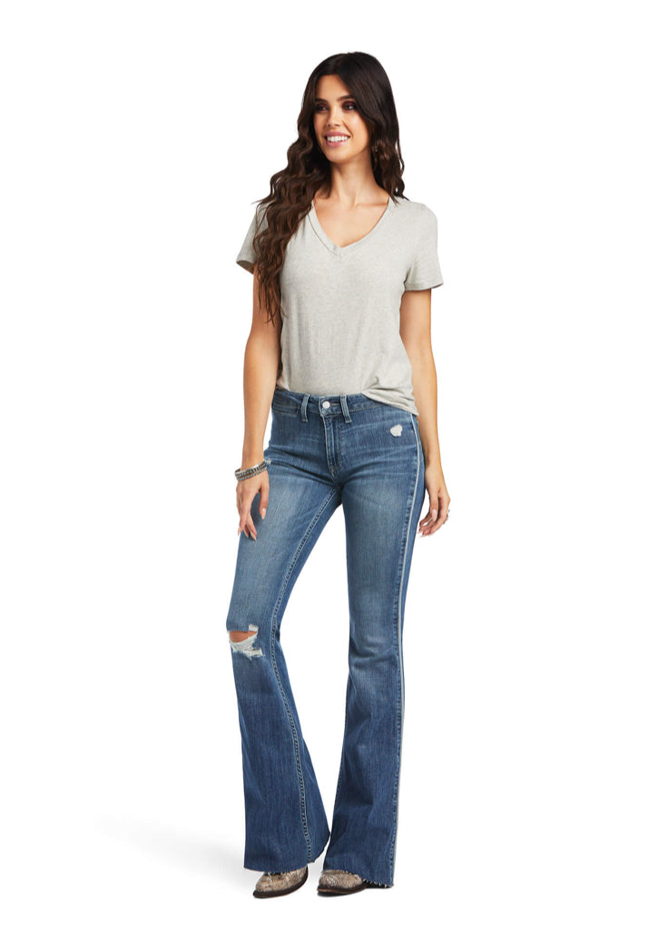 Ariat Women’s R.E.A.L. High Rise Piper Flare Jean