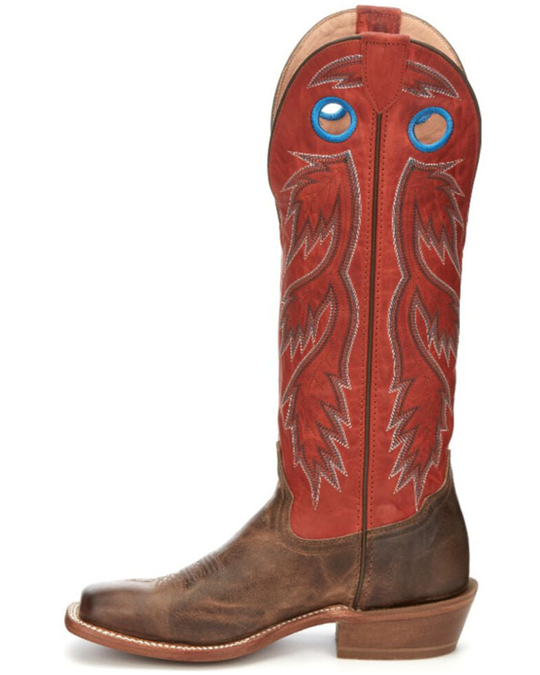 TONY LAMA MEN'S COLBURN WESTERN BOOTS - WIDE SQUARE TOE (sa2000)