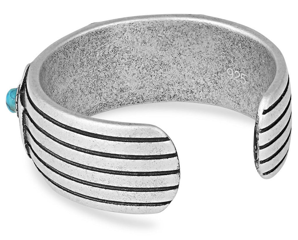 Rising Above Thunderbird Turquoise Ring