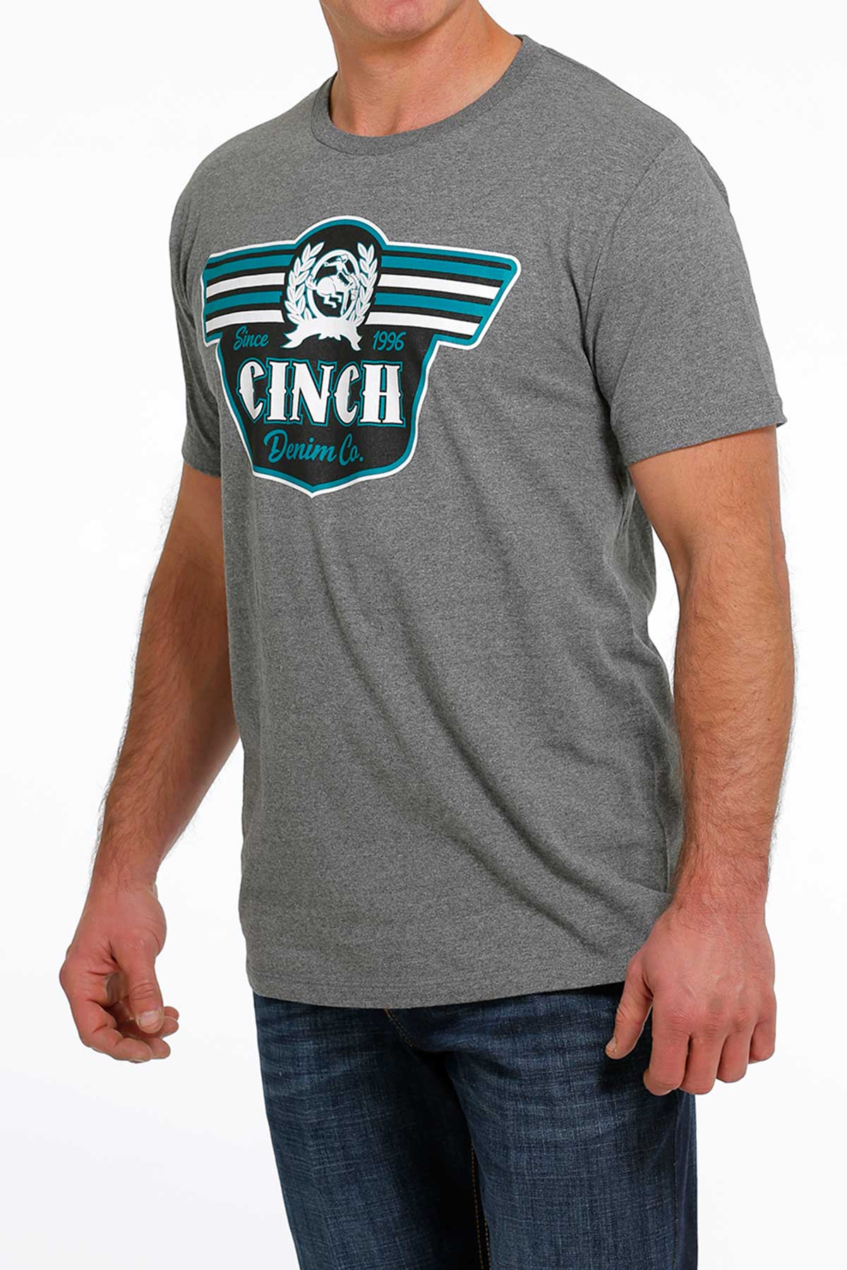 Cinch Men’s Grey Tee