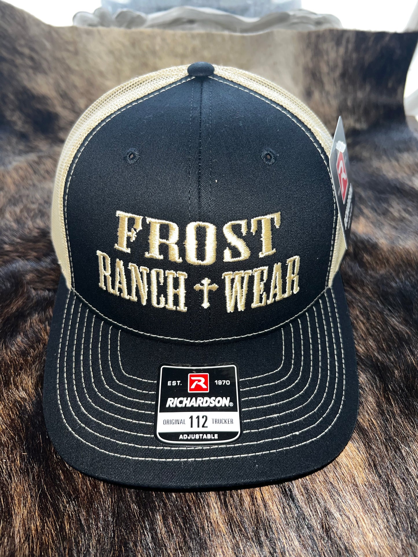 Frost Ranch Wear Embroidery Caps