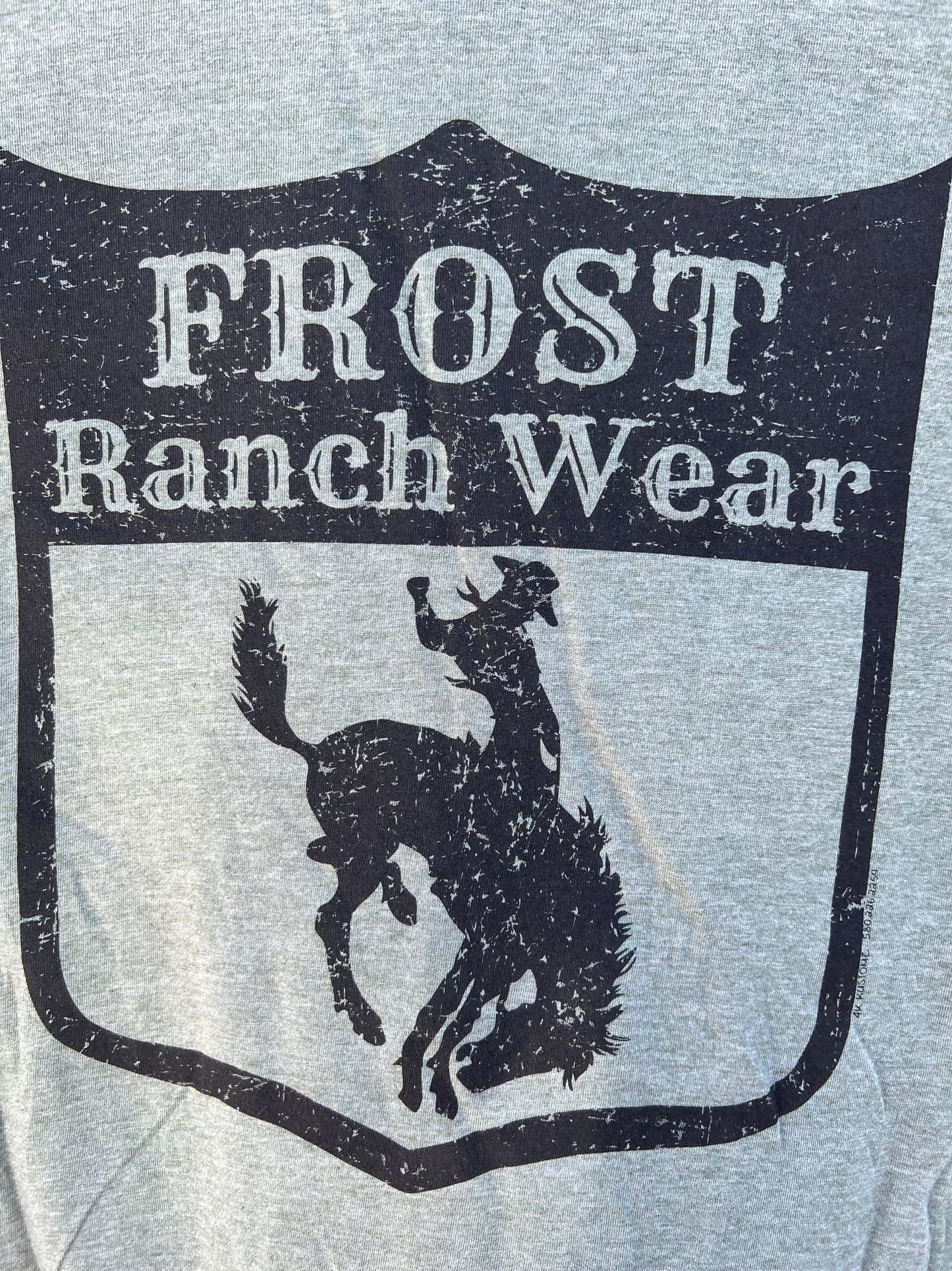 Frost Ranch Wear Back Number Tee
