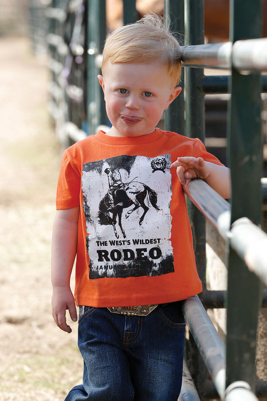 Boys The West Wildest Rodeo Tee