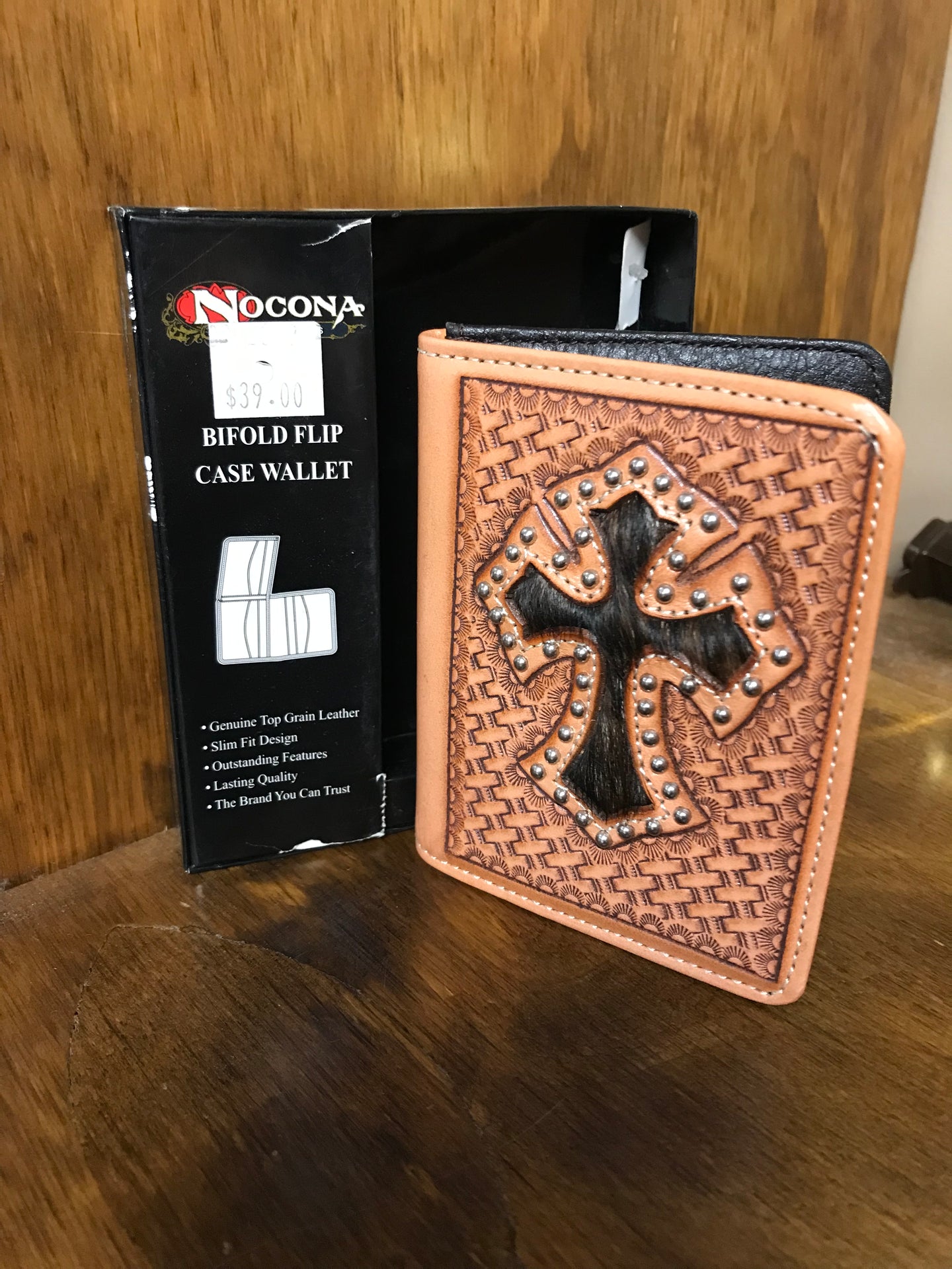 Nocona Bifold Flip Case Wallet (9008)