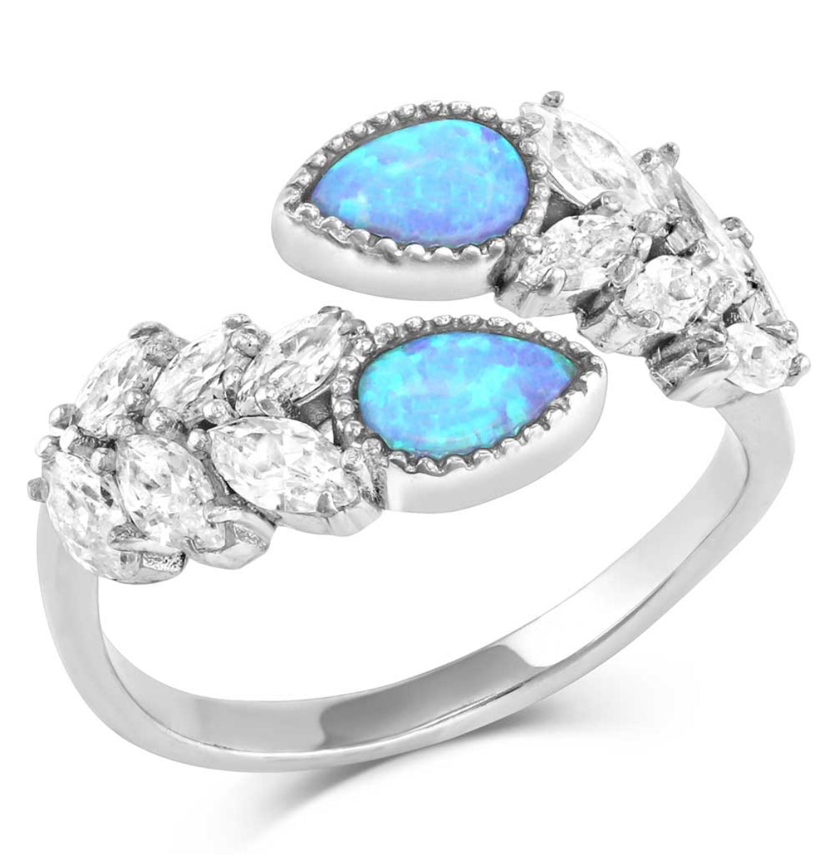 Mystic Falls Opal Crystal Ring