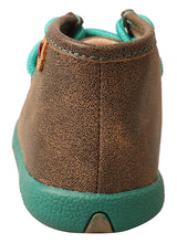 Load image into Gallery viewer, Twisted X Infant Chukka Driving Moc Bomber/Turquoise
