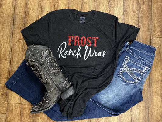 Frost Ranch Wear Tee in Red