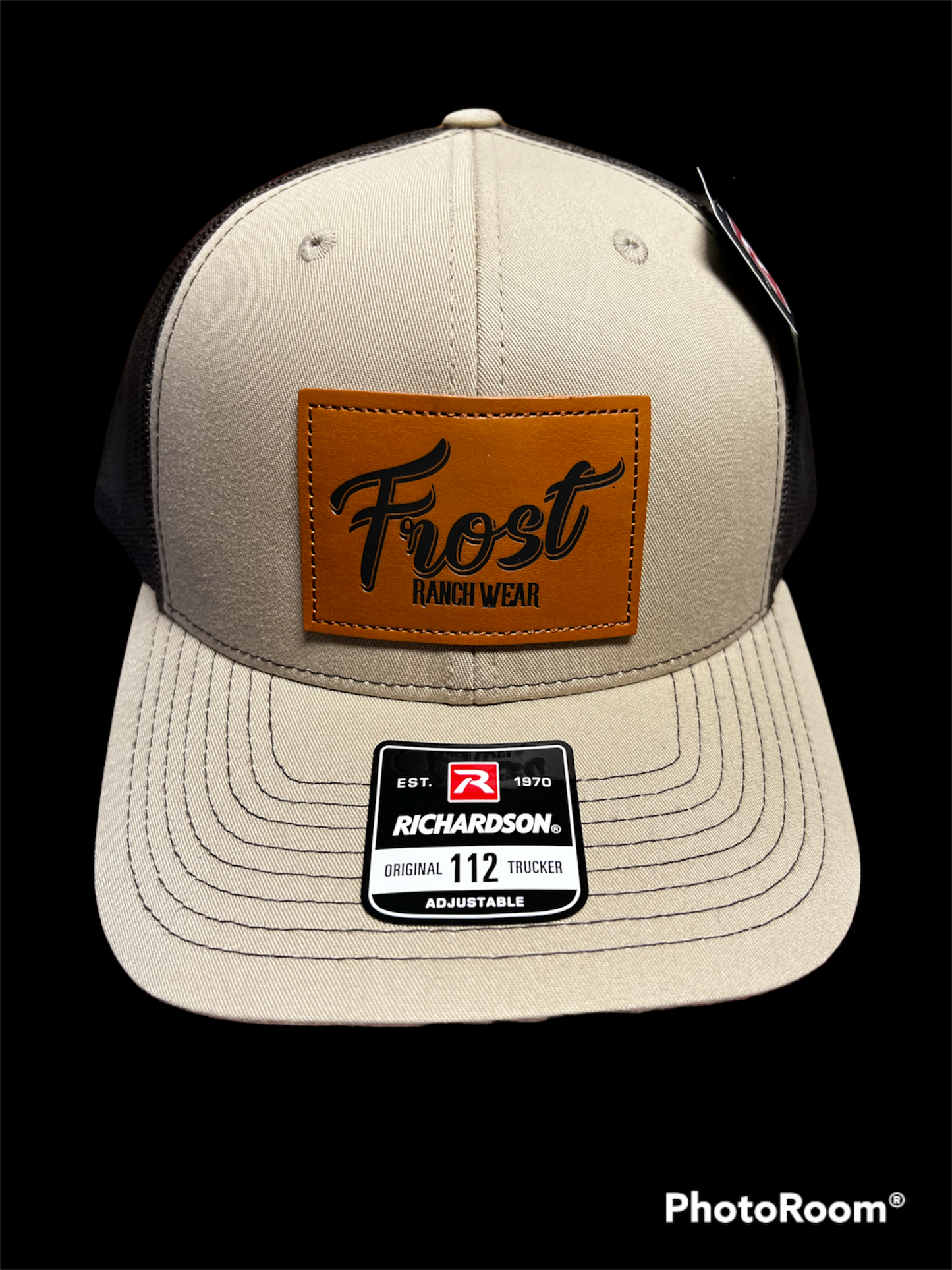 Frost Ranch Wear Leather Patch Cap