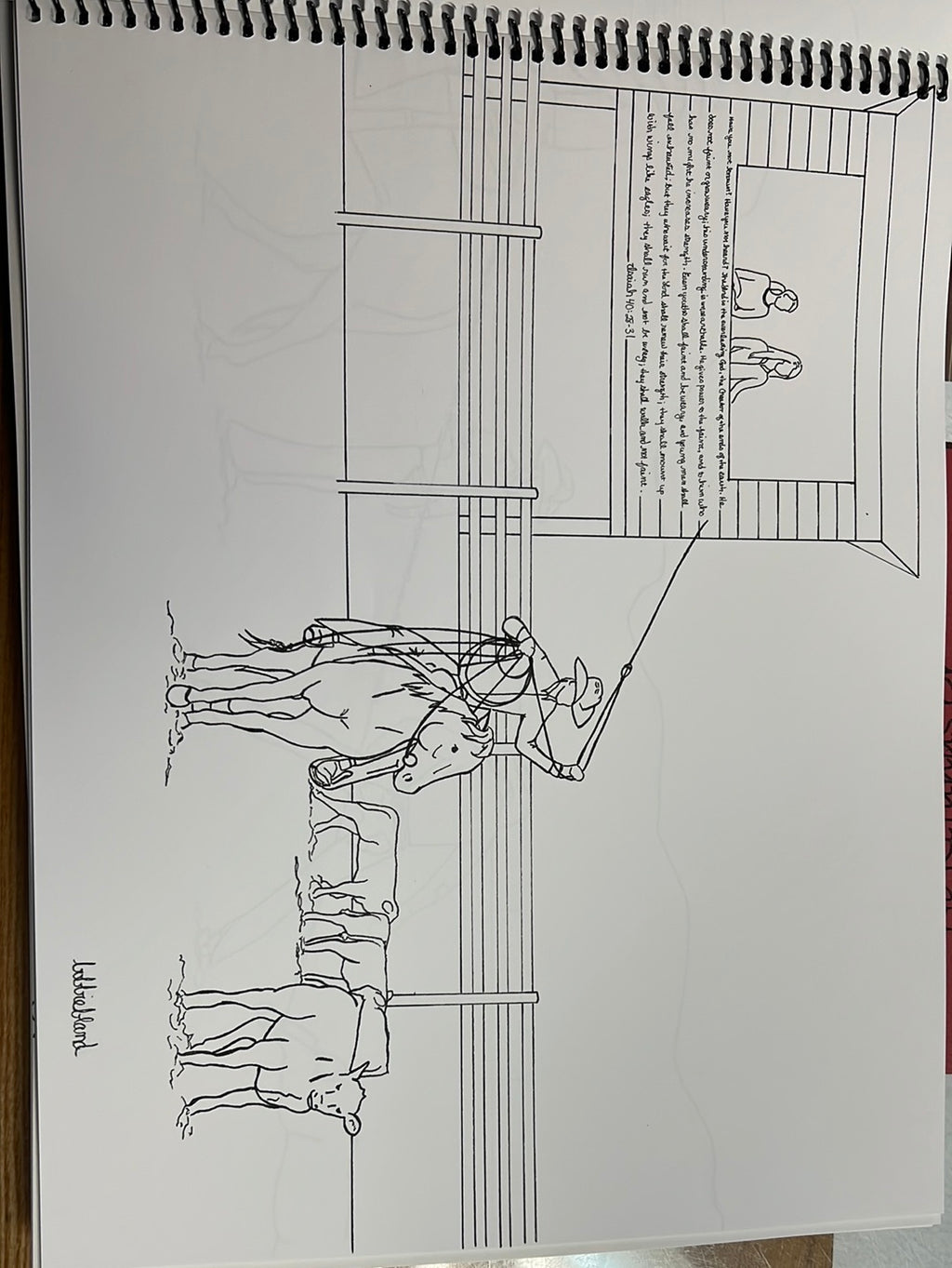 Little Punchers Coloring Book - Ranch Rodeo Edition by Bobbie Bland