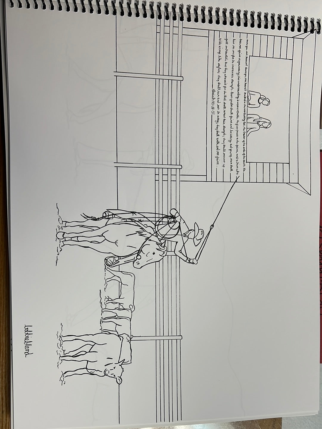 Little Punchers Coloring Book - Ranch Rodeo Edition by Bobbie Bland