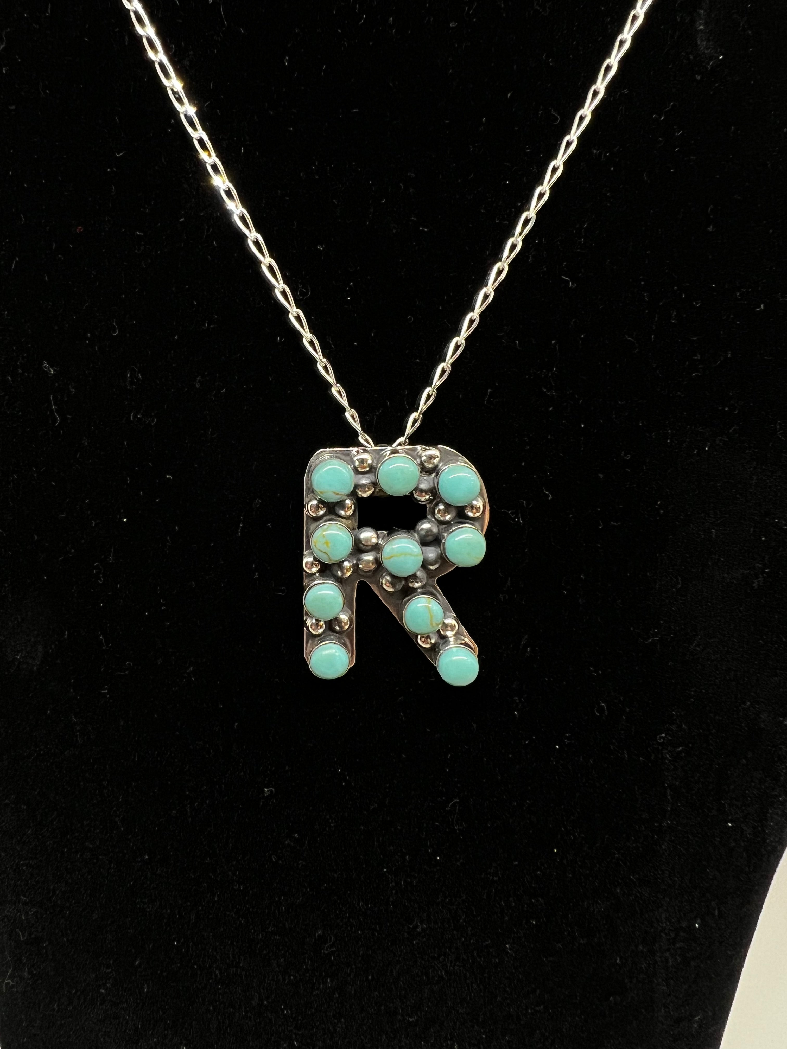 Turquoise Letters