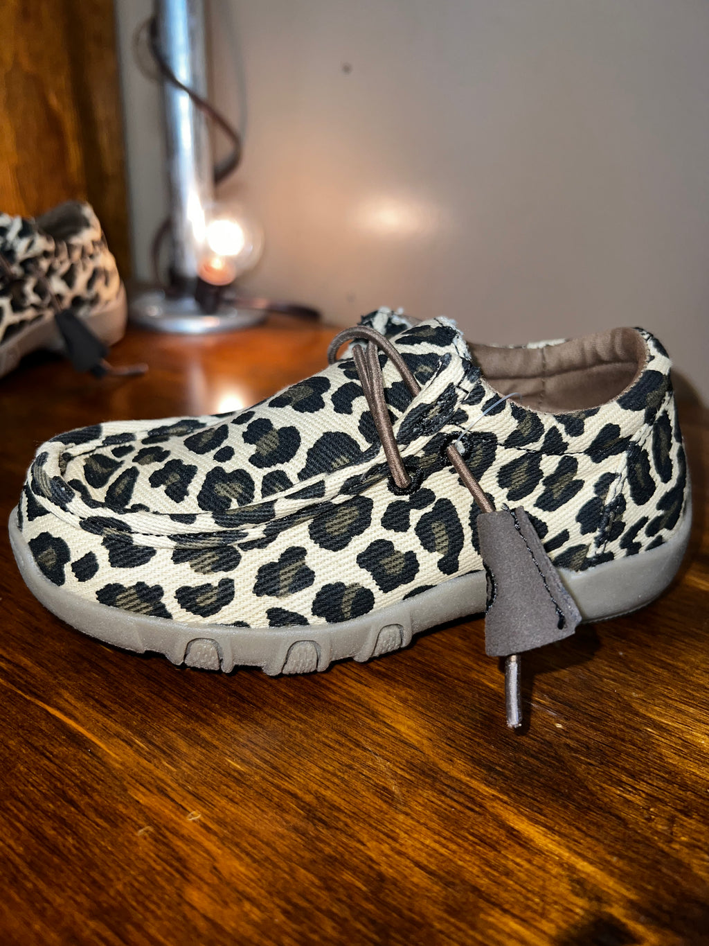 Roper Girls Chillin Leopard Shoes