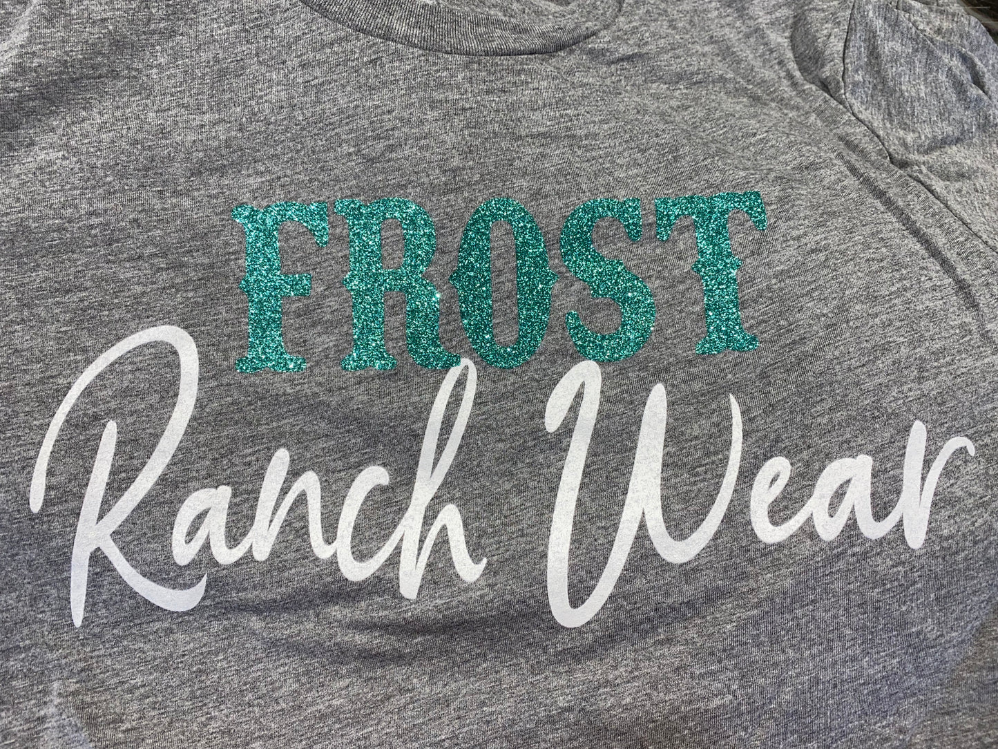 Frost Ranch Wear Tee in Turquoise