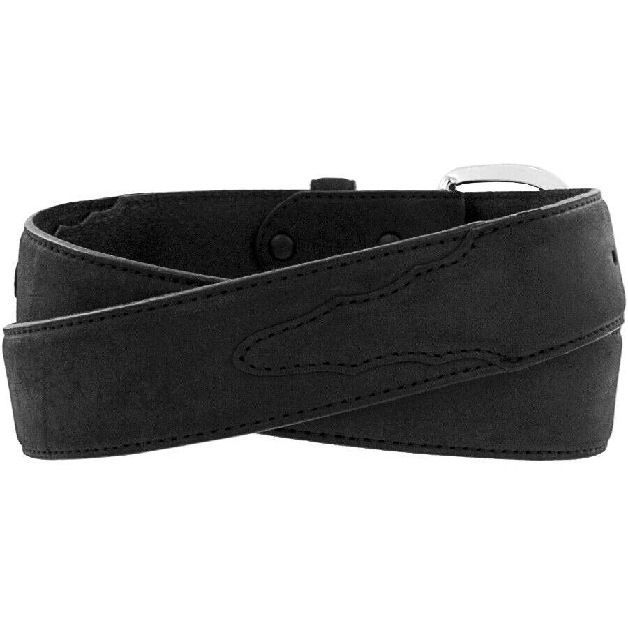 Justin Men's Black Classic Western Leather Belt 53703