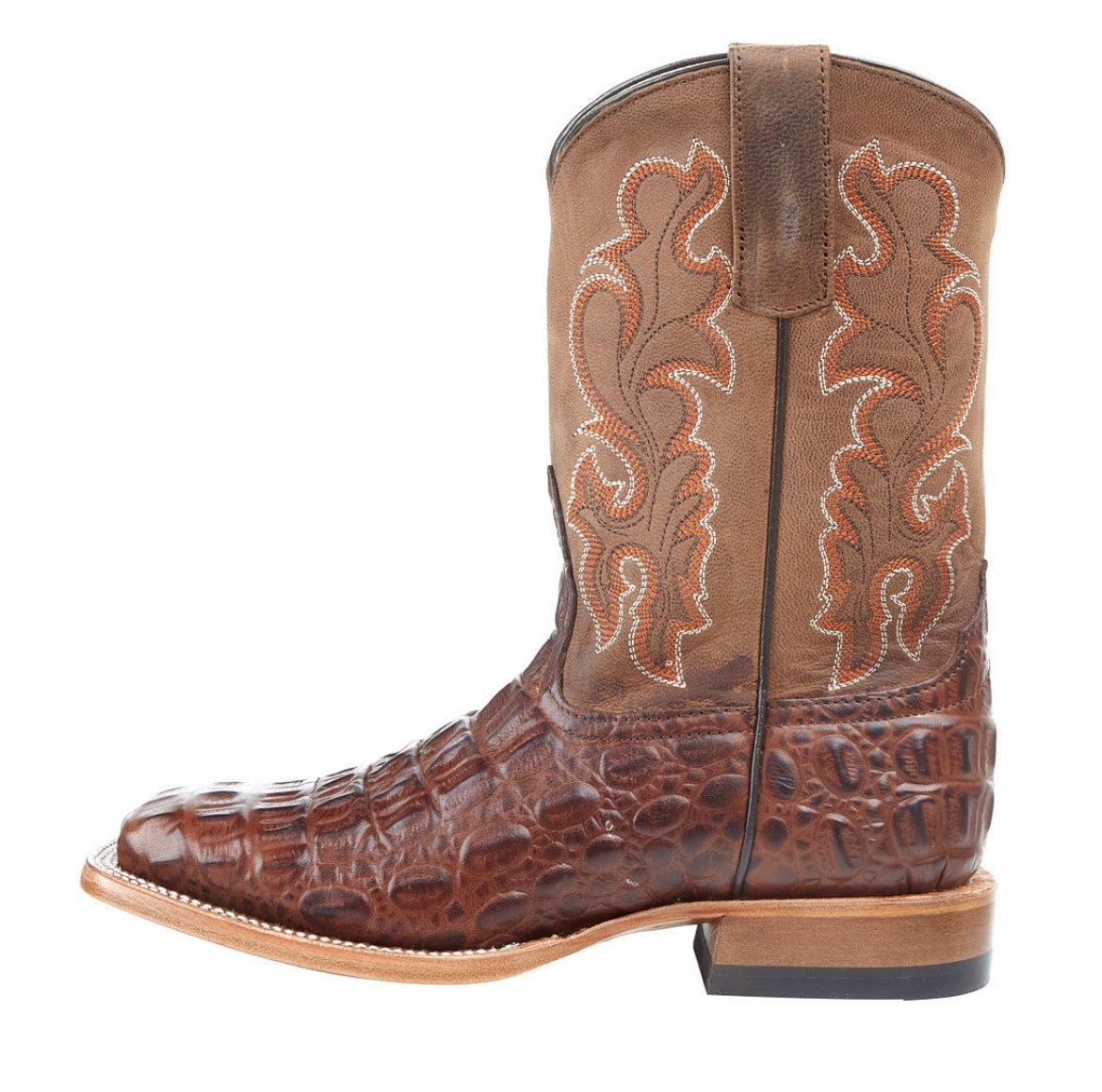 Horsepower Kids Chocolate Nile Print Boots (1070)