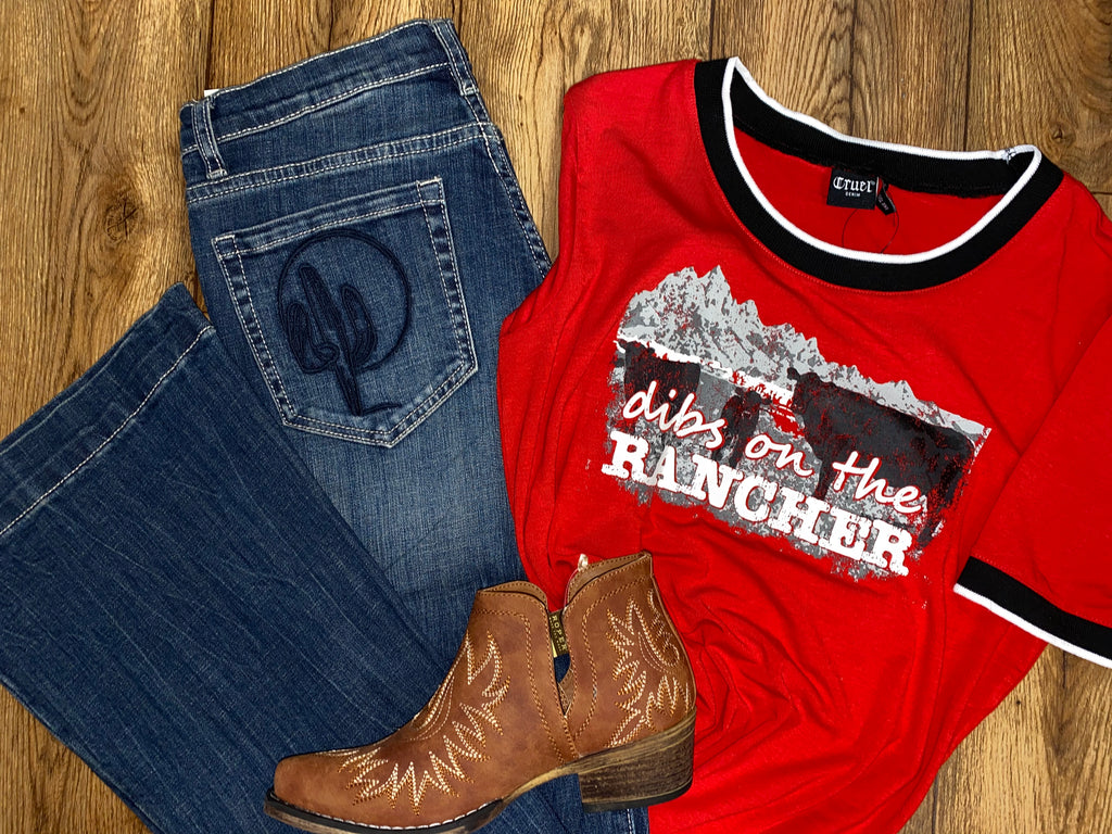 Stetson Cactus High rise Flare Jeans (2403)