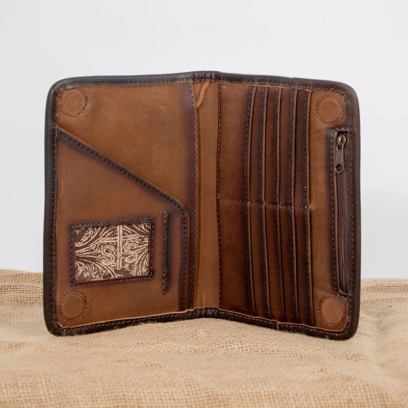 STS Cowhide Magnetic Wallet (1168)