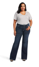 Load image into Gallery viewer, Ariat Women’s Trouser Perfect Rise Aisha Wide Leg Jean (0806)
