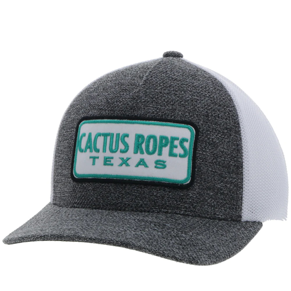 Hooey Cactus Ropes Grey/White Cap