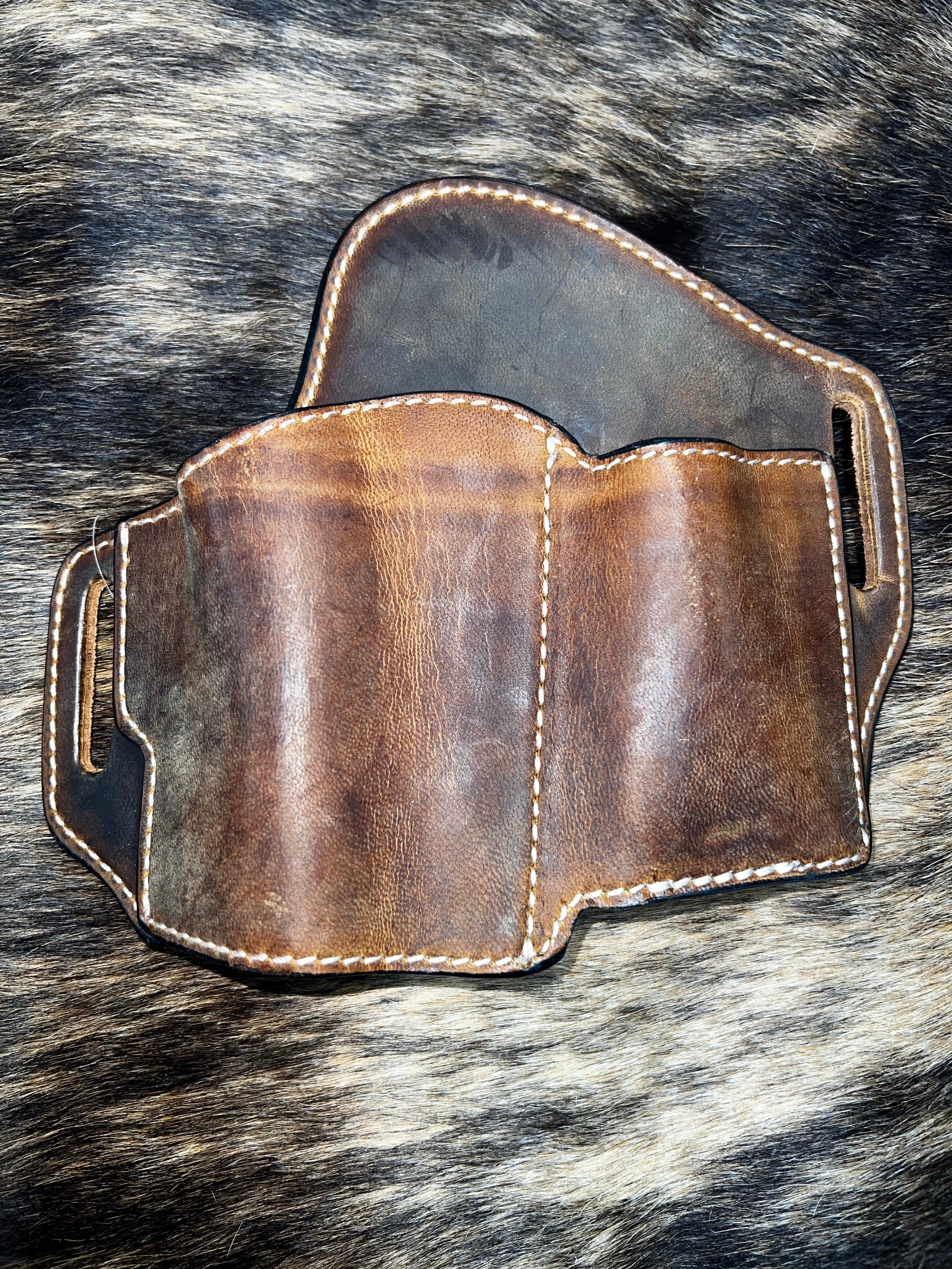 Ranger Belt Gun Holster with Mag Pouch