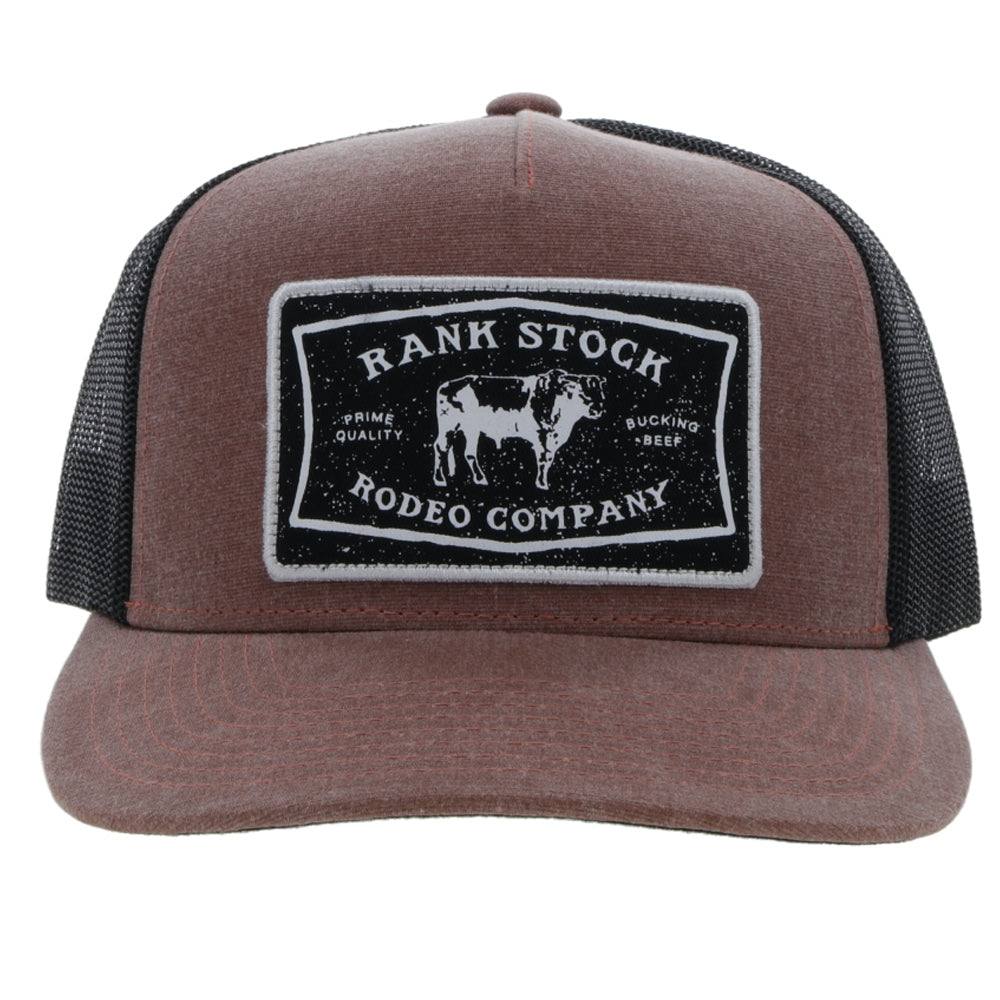 Hooey Rank Stock Rust/Black Cap