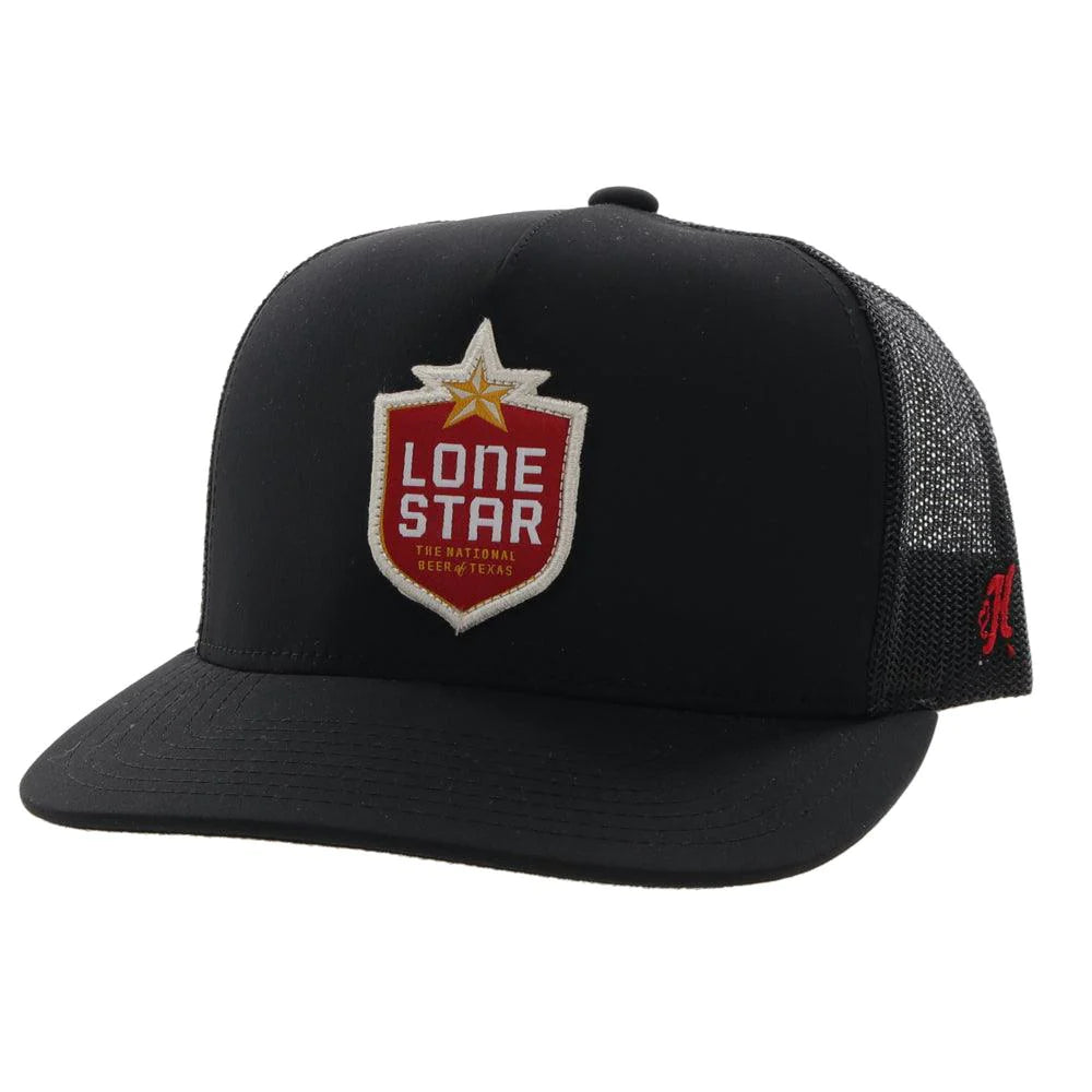Hooey Lone Star Black/ Red Cap