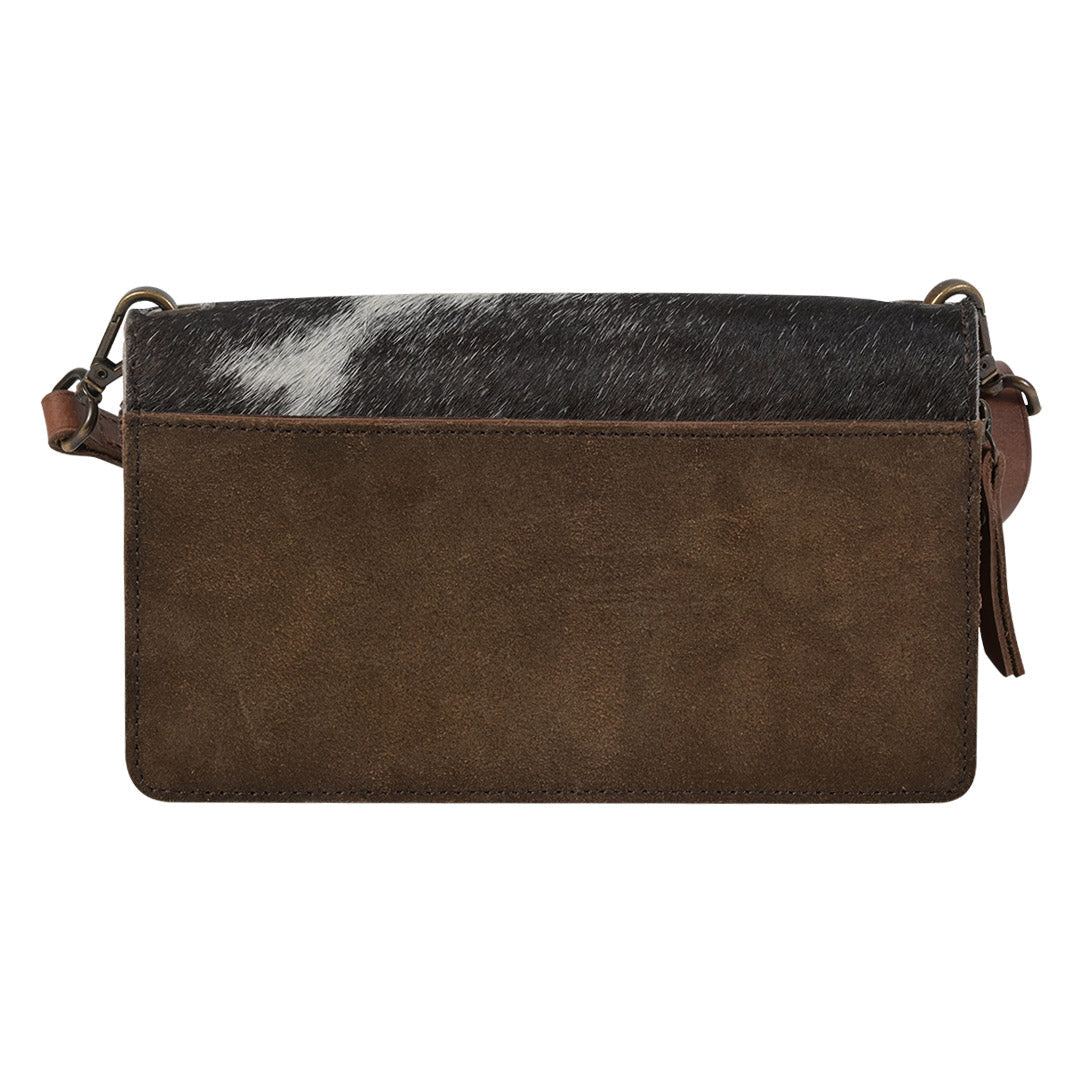 COWHIDE SADDLE TRAMP EVIE ORGANIZER
