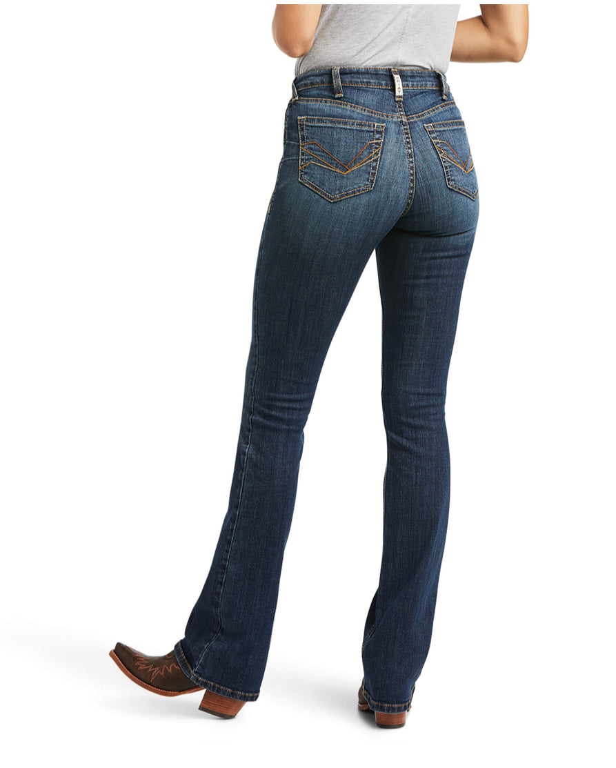 Ariat Women’s R.E.A.L. High Rise Fernanda Boot Cut Jean (0802)