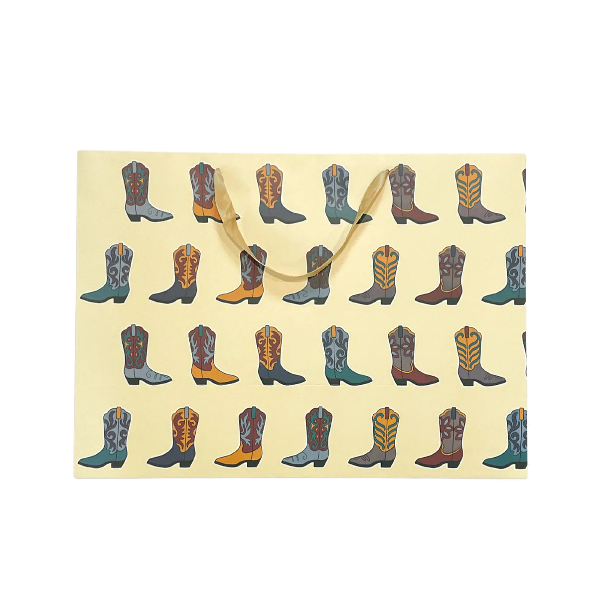 Vintage Boots Large Gift Bag