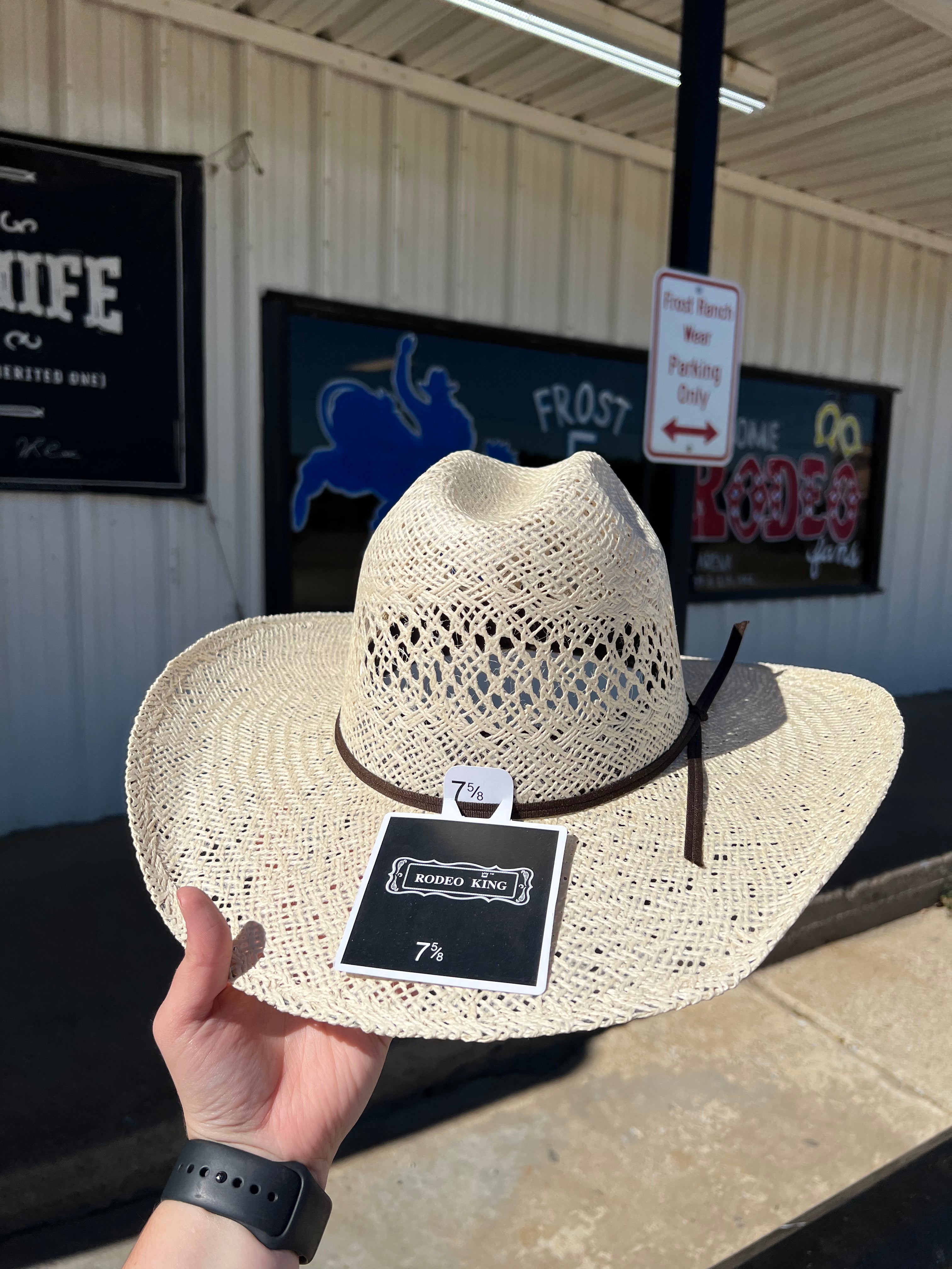 Rodeo King Quenten Jute Straw Hat