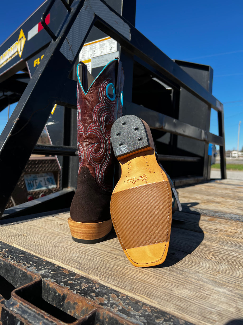 Macie Bean Chocolate Suede Boots (M9509)