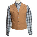 Wyoming Traders Bronco Canvas Tan Vest