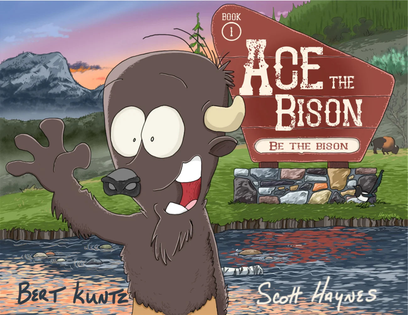 Ace The Bison Book 1 Be the Bison