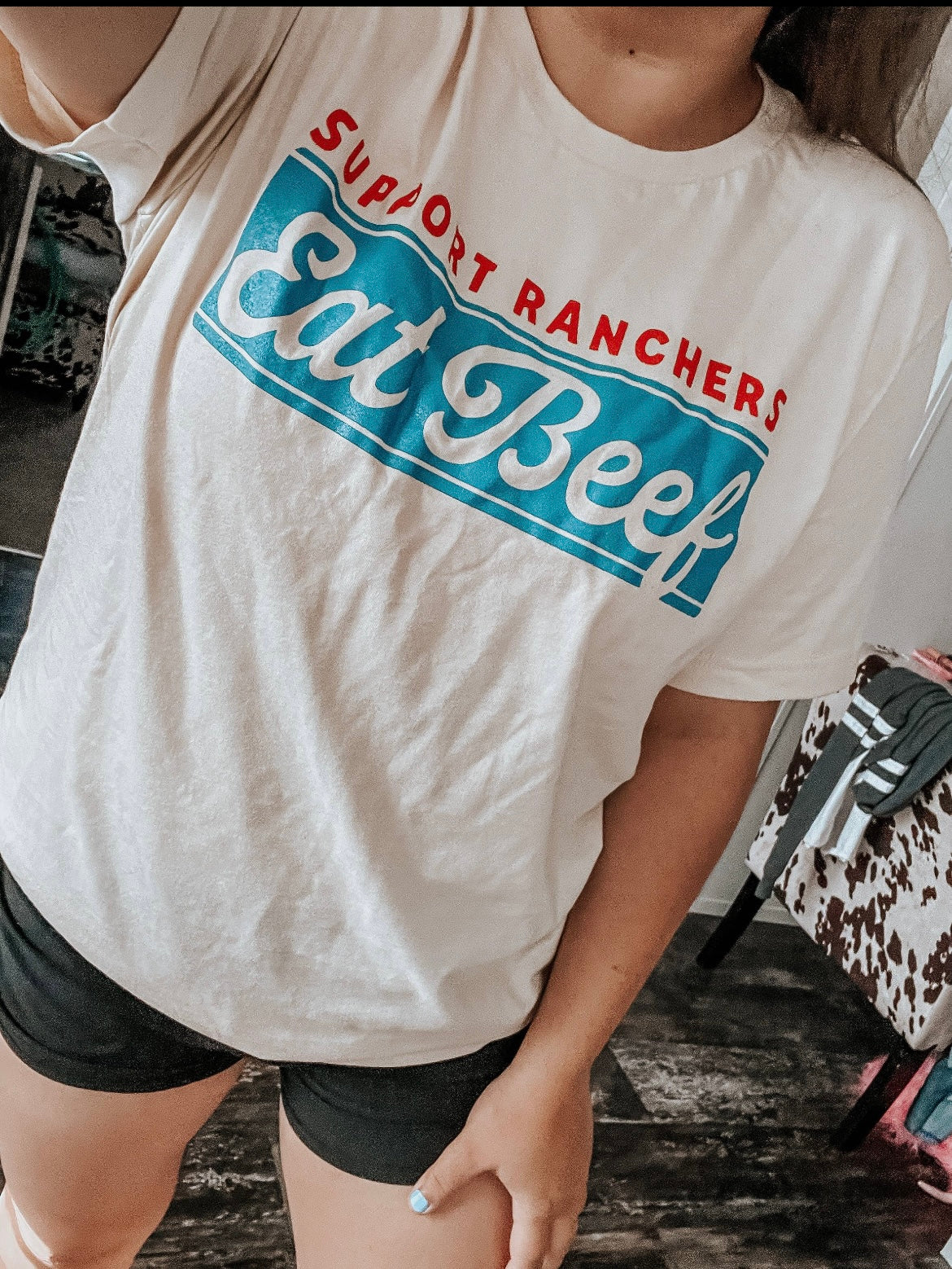 Support Ranchers - Eat Beef Tee