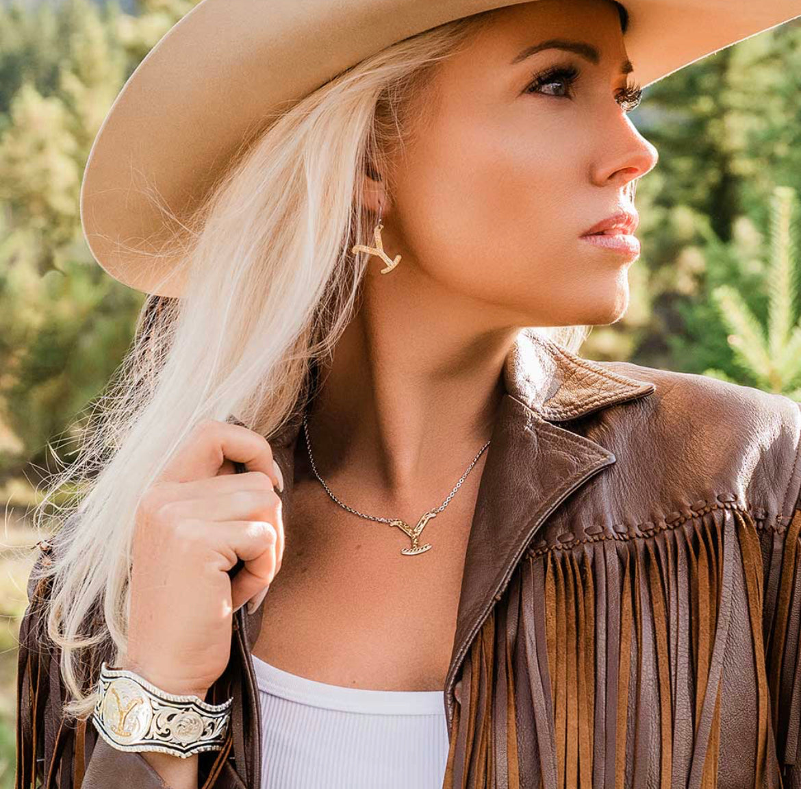 The Y Yellowstone Brand Earrings