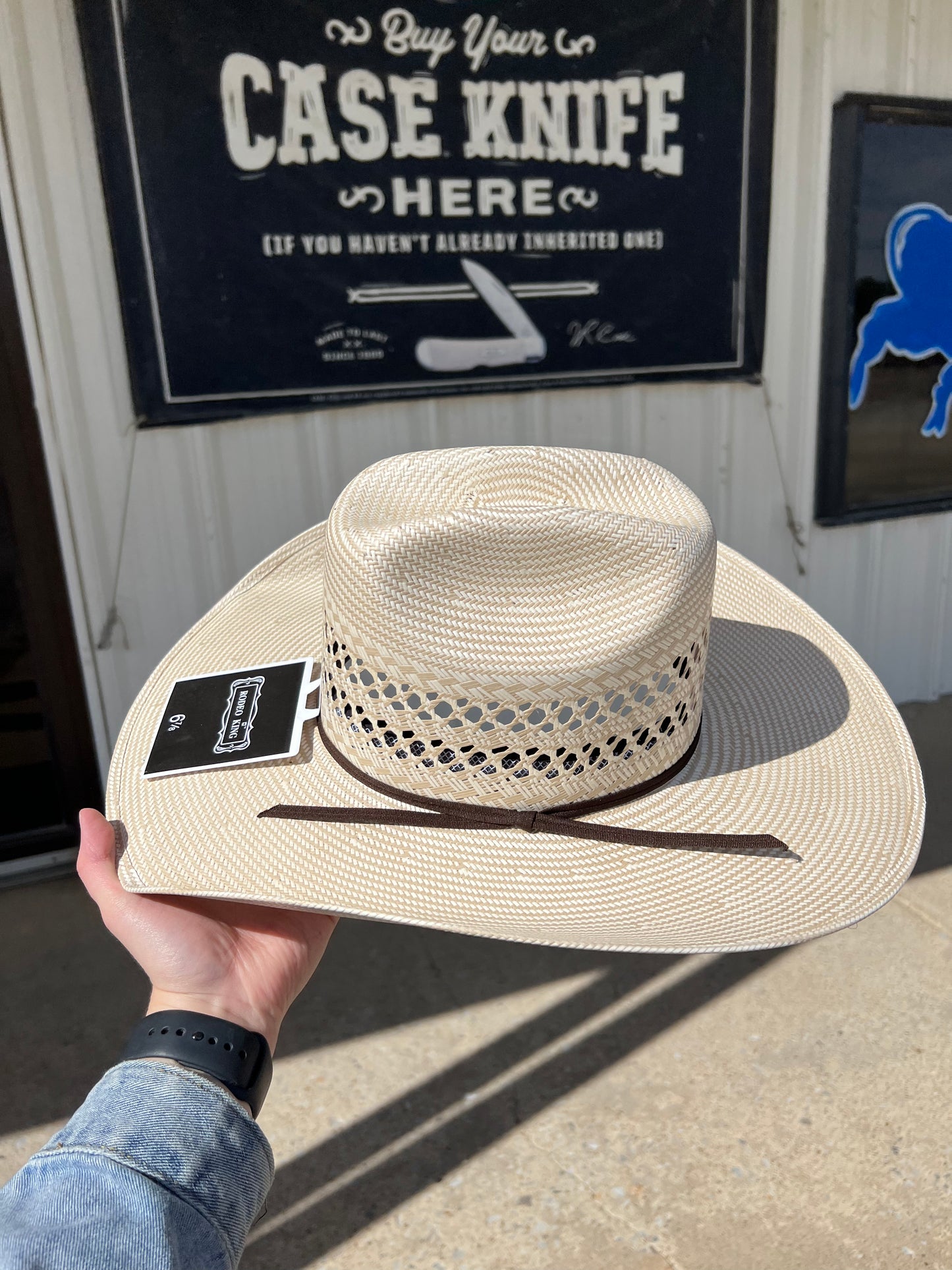 Rodeo King Maverick Open Range Straw Hat