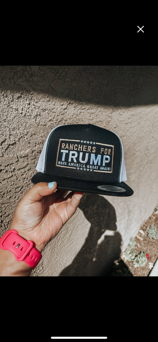 Ranchers for Trump Cap