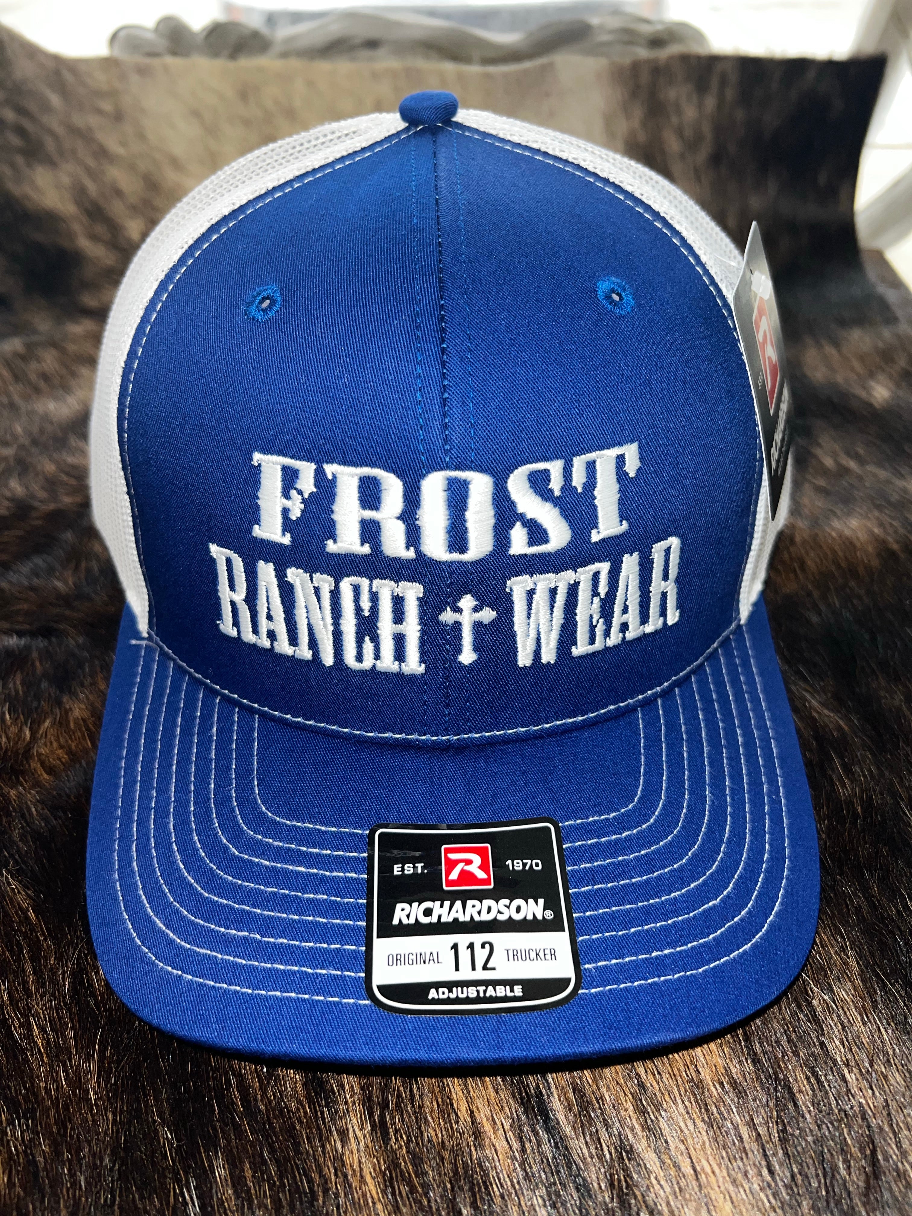 Frost Ranch Wear Embroidery Caps