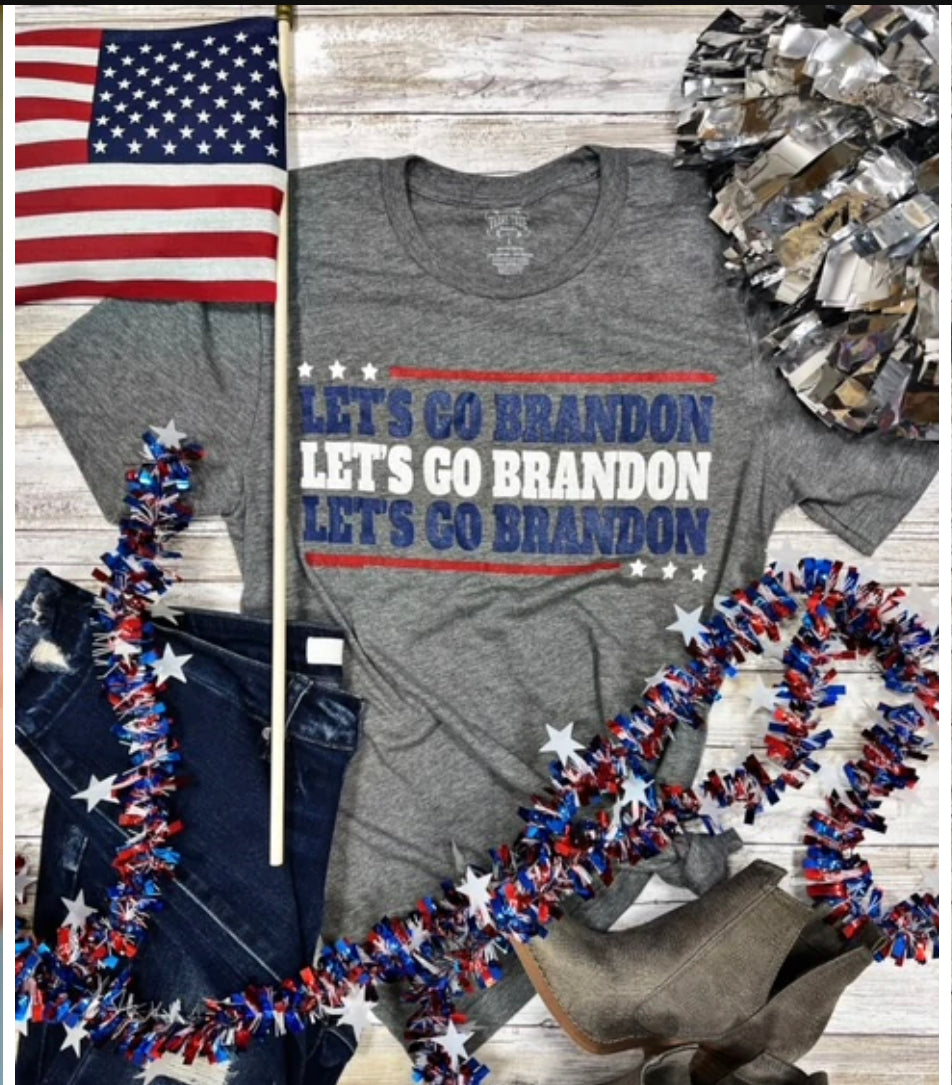Texas True Threads Let's Go Brandon Tee