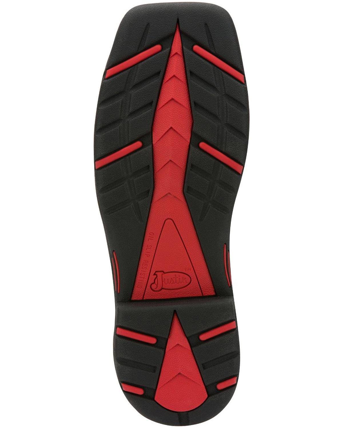 Justin Men's Stampede Rush Western Work Boots (wk4337)