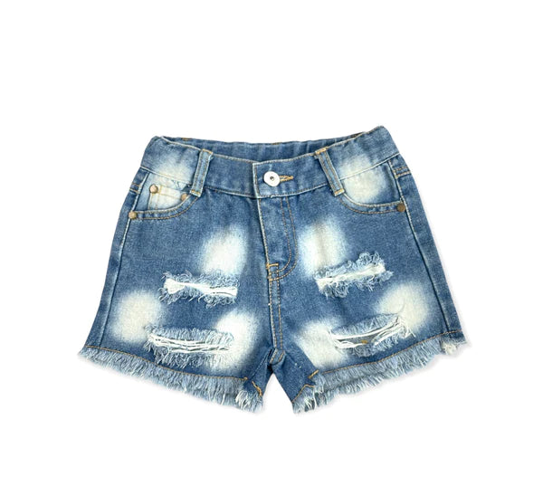 Shea Baby Denim Ripped Shorts