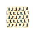 Vintage Boots Dessert Plates (Set of 8)