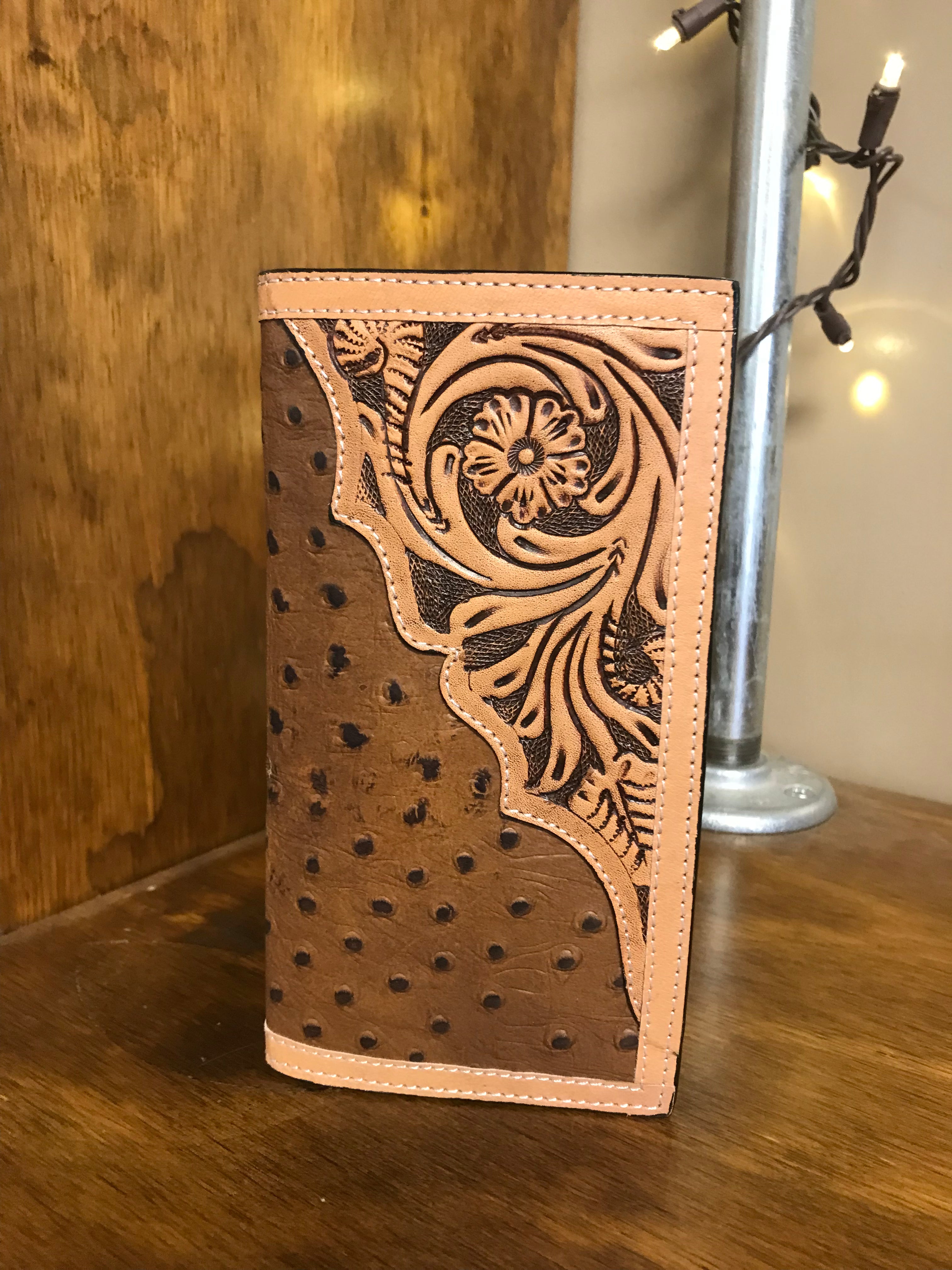 Ranger Belt Company Ostrich Wallet (318R)