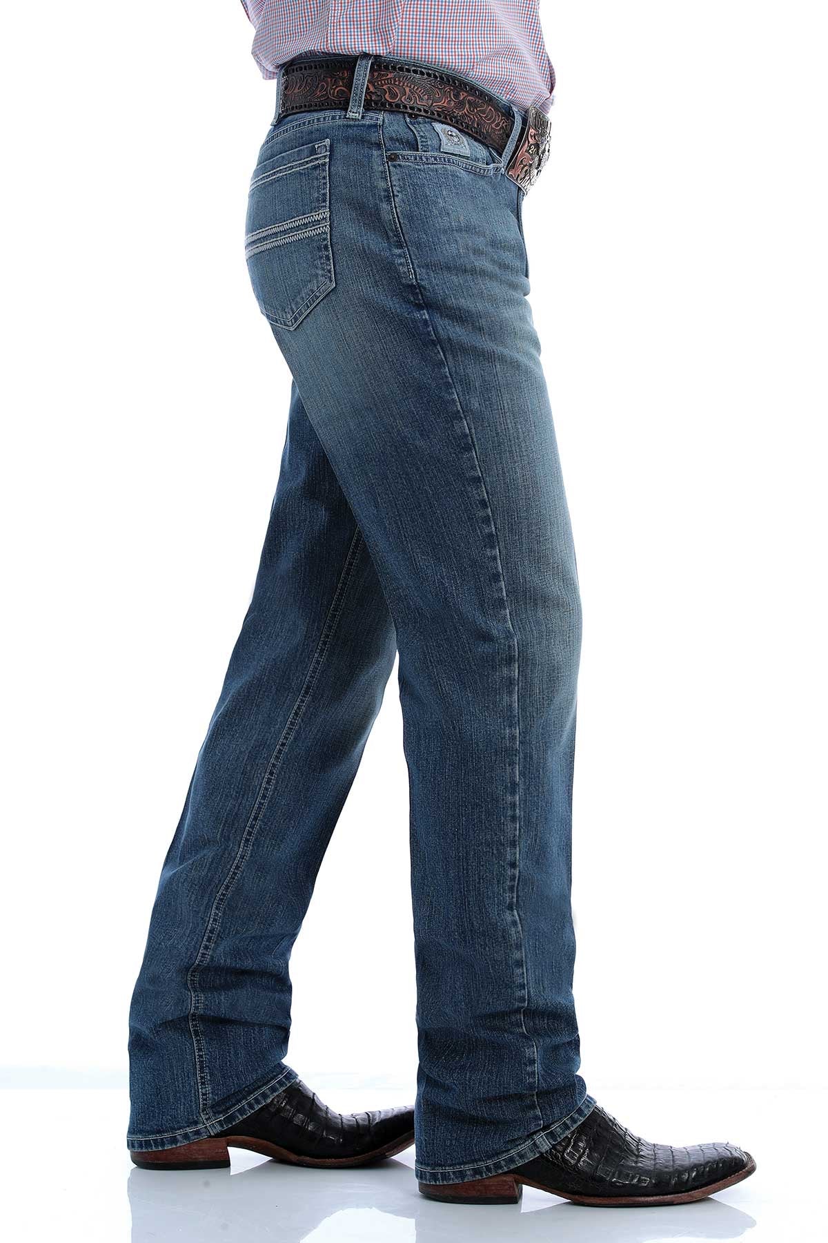 Cinch Slim Fit Silver Label Medium Wash Jeans (4015)