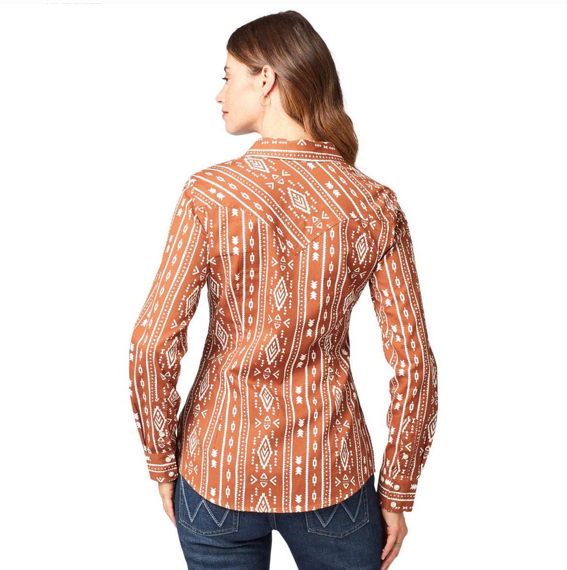 Women’s Wrangler® Retro® Americana Shirt - Tan (1222)